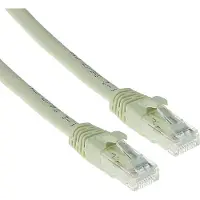 Intronics IS8400, 0,5 meter, Cat6, U/UTP (Twisted Pair), RJ-45 connector, RJ-45 connector, ivoorkleur