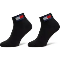 Tommy Hilfiger Sokken - 2-pack - Zwart - - 43/46 - Sokken