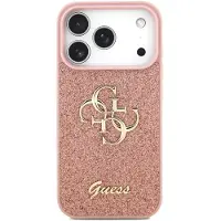 GUESS Fixed Glitter Big 4g Iphone 17 Pro Telefoonhoesje