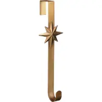 Black Box Kranshanger met sneeuwvlok | ijzer | goud | 38cm