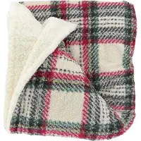 Unique living Plaid Eloise Crème 130 X 160 X 10 Cm