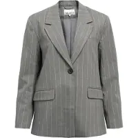 Object Blazers 'OBJLisa' ecru / grijs gemêleerd