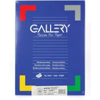 Gallery witte etiketten ft 38,1 x 21,2 mm (b x h), ronde hoeken, doos van 6.500 etiketten