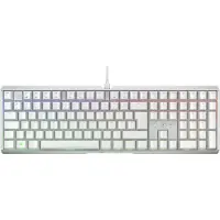 XTRFY MX 3.1 - Toetsenbord - 100% - full size - achterverlichting - USB-C - Frans - toetsschakelaar: MX2A Red - wit
