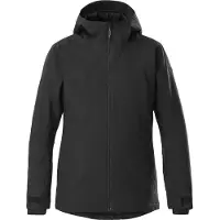 Eider - Dames ski jassen - W Arias Insulated Jkt Black voor Dames van Gerecycled Polyester - Maat XL - Zwart