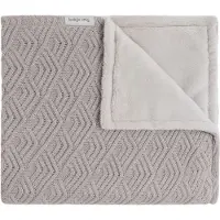 Babys Only Wiegdeken teddy Sierra urban taupe