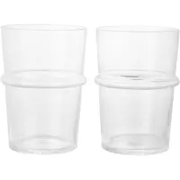 Ferm Living Boya drinkglas hoog 45 cl 2-pack Clear