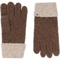 Roeckl Vingerhandschoenen beige / donkerbruin