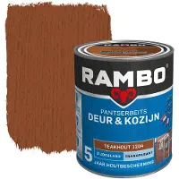 Rambo Pantserbeits Deur &amp; Kozijn Transparant Teakhout 2.25L