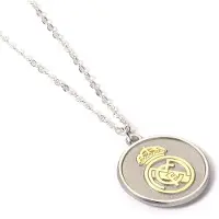 The Carat Shop - Real Madrid - Zilveren Hanger met Clublogo Ketting