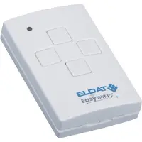 Eldat RT30 EasyWave 4-kanaals mini handzender - rolluik afstandsbediening