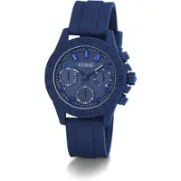 GUESS Analoog horloge 'Sportstar' donkerblauw