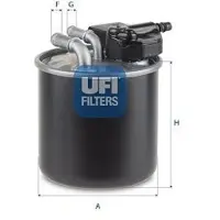 Ufi 24.A79.00 Brandstoffilter