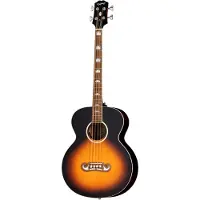Epiphone J-200 Studio El Capitain Bass Aged Vintage Sunburst Modern Ibgcs