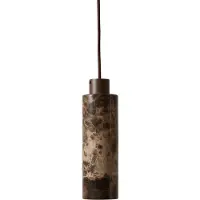 It´s about RoMi Hanglamp Tivoli, dimbaar, bruin / roest, Woon-/ Eetkamer, Steen, Design, hanglamp