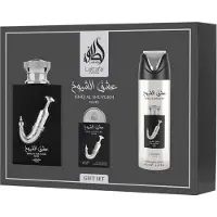 Lattafa Pride Ishq Al Shuyukh Silver Gift Set