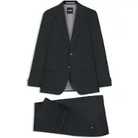 BOSS Tweedelig slim-fit pak van een wolmix