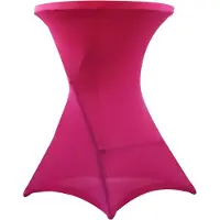 Oviala - Roze statafelhoes - Hoge bartafel - STRETCH