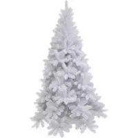 Triumph tree Kunstkerstboom Tuscan - 170x170x305 cm - PVC/Hardnaald - Wit