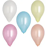 Hobby Hall luchtballonnen 'Pearly', kleuren assorti