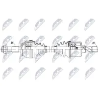 NTY NPW-CT-168 Aandrijfas
