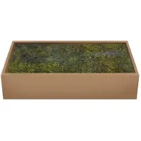 My Village Kerstdorp landschap platmos groen 500 g