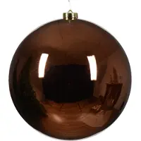 Décoris Kerstbal Marilene Espresso D 20 H 20 Cm
