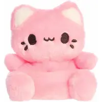 PALM PALS Tasty Peach Kat (Roze) Pluche Knuffel 15 cm