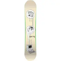 Capita - Snowboards - Sb Resort Twin 2026 voor Heren van Gerecyclede materialen - Maat 158 cm - Beige