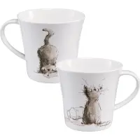 Goebel - Peter Schnellhardt | Koffie / Thee Mok Melkweg | Beker - porselein - 350ml - 2 stuks