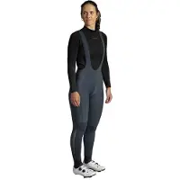 Bioracer - Women's Tempest Pixel Bibtights - Fietsbroek L, grijs