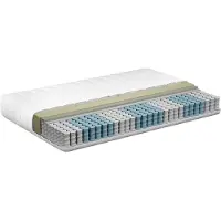 Beliani SNOOZY - Pocketveringmatras stevig - 120 x 200 cm - Pocketveren