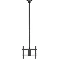 Wolff Mount | Universele Plafondbeugel voor TV's tot 55 Inch | Draaibaar, Kantelbaar en in Hoogte Verstelbaar | VESA tot 400x400 | Kabelgeleiding via de Buis