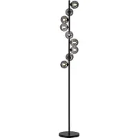 Schöner Wohnen Vloerlamp Dubai, zwart, Woon-/ Eetkamer, metaal, Modern, vloerlamp