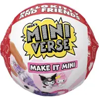 MGA´S Miniverse Make It Mini Hello Kitty and Friends - Knutselset - Maak Sanrio Miniaturen