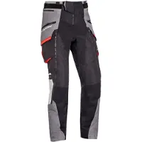 Ixon Ragnar PT Zwart Grijs Rood Textiele Motorbroek Maat 4XL