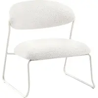 Beliani KOLSVA - Set van 2 fauteuils - Gebroken wit - Polyester