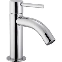 Sapho Small Koudwater-wastafelkraan, 14,5cm, chroom