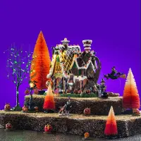 Lemax The Candy Witch Cottage Kit 18x52x27 cm Halloween
