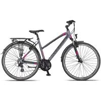 Altec Damesfiets Legarda 28 Inch 49 cm Dames 24V V-Brakes Antraciet