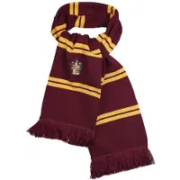 Harry Potter Sjaal - Gryffindor - rood-geel - Maat one size