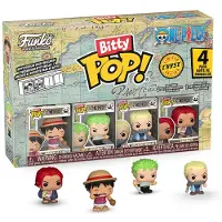 Funko POP! One Piece Luffy (Bitty Pop!) vinylfiguurtjes (Set van 4) Unisex Pop! - Neutraal - Standard