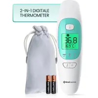 MostEssential Oorthermometer – Koortsthermometer Baby & Volwassenen – Snelle Meting (1 sec) – Nauwkeurig & Hygiënisch
