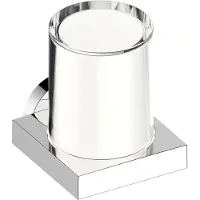 Keuco Edition 90 - Zeepdispenser met houder, mat glas/chroom 19052019000
