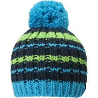 TROLLKIDS Muts 'Hafjell' marine / azuur / grasgroen