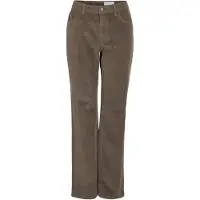 Noisy May Broek 'NMYOlanda' chocoladebruin