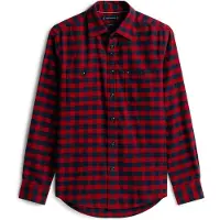 Tommy Hilfiger Overhemd 'BUFFALO CHECK RF SHIRT' marine / rood