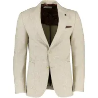 CARL GROSS colbert Fabian effen beige normale fit