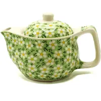 Ancient Wisdom Kleine kruidentheepot - Groene madelief - cadeau geschenkset vrouwen geschenkset mannen