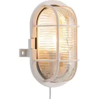 Nordlux Skotlampe LED Wandlamp | 1x E27 Max 60W | ip44 | Dimbaar | Wit